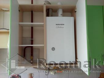 Кухня фисташковая Мода (МДФ пленка) 4