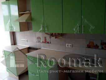 Кухня фисташковая Мода (МДФ пленка) 2