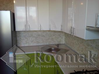 Кухня оливка/лайт Мода (МДФ пленка)