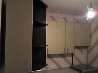 Кухня золото/мокко Мода (МДФ пленка) 6