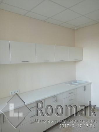 Кухня Жемчужная Хай Глос (МДФ пленка)