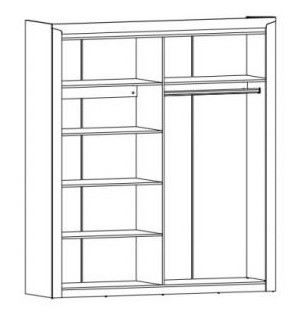 Шкаф София 4Д foto 2