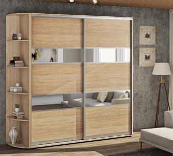 Шкаф купе Стандарт 2Д 1,2 Комфорт Мебель foto 3