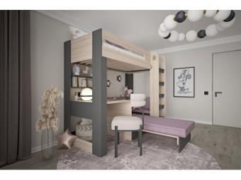 Двоярусне ліжко Флай