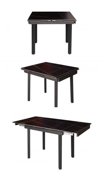 Стіл Ashwood DT2402 Lauren black foto 4