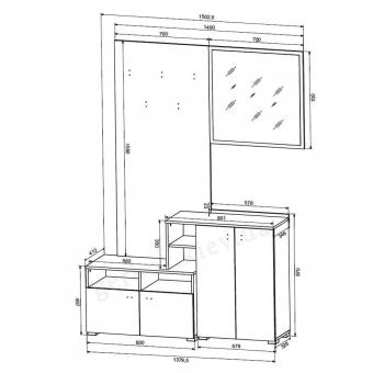 Передпокій ЕБРО foto 3