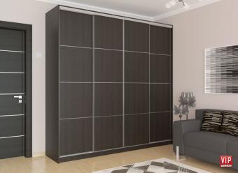 Шкаф-купе 4Д 2,5м (600) foto 9