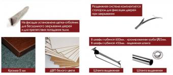 Шкаф-купе 2Д 1,7м МС foto 41