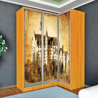 Шкаф-купе угловой Комплект Фотопечать foto 3