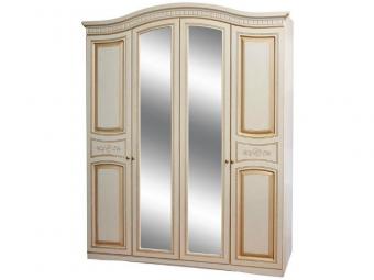 Шкаф 4Д Николь патина