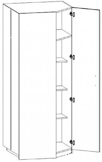 Шкаф угловой Фантазия NEW foto 2