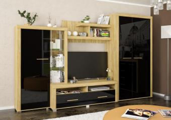 Стенка для гостиной Неон-2 foto 2
