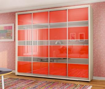 Шкаф-купе Киевский стандарт 4Д 2,7м foto 2