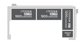 Стеллаж Стандарт МС foto 3