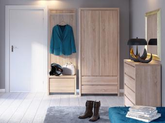 Шкаф платяной SZF2D2S Каспиан foto 2