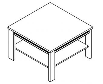 Стол журнальный LAW 75 Селена foto 3