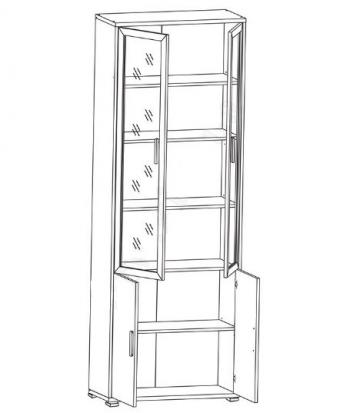 Вітрина REG2W2D/79/220 Кабі foto 2