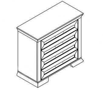 Комод KOM4S Марсель foto 3