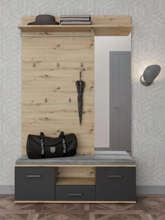 Передпокій Бруна (артизан/антрацит)