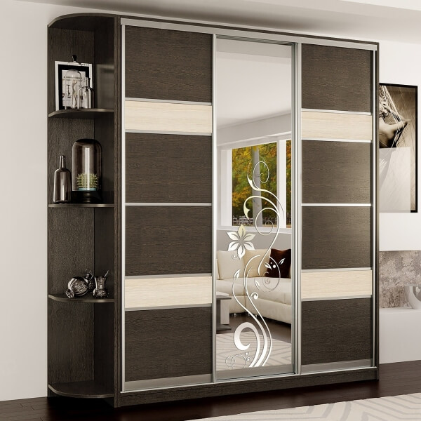 Шкаф-купе шириной 2,3 м